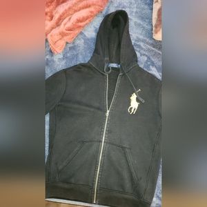 Medium Mens Polo Ralph Lauren Gold Big Horse Logo!